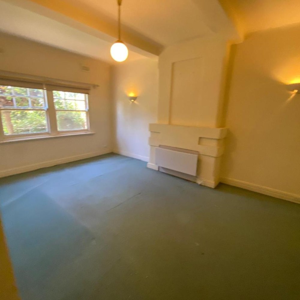 Interior of a house before renovation